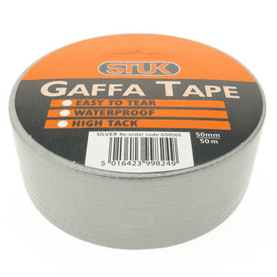 50m Gaffa Tape Silver
